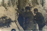 Карель фронты 14-ші атқыштар дивизиясының әскерлері. 1942ж. 