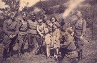 6-шы кавалерия корпусының барлаушысы. Брук қаласы. Австрия. 1945