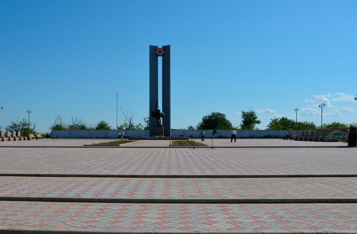 Жеңіс алаңы, Курчатов қаласы