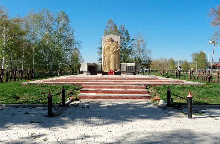 Ұлы Отан соғысы ардагерлеріне арналған ескерткіш, Шемонаиха ауданы, Выдриха ауылы